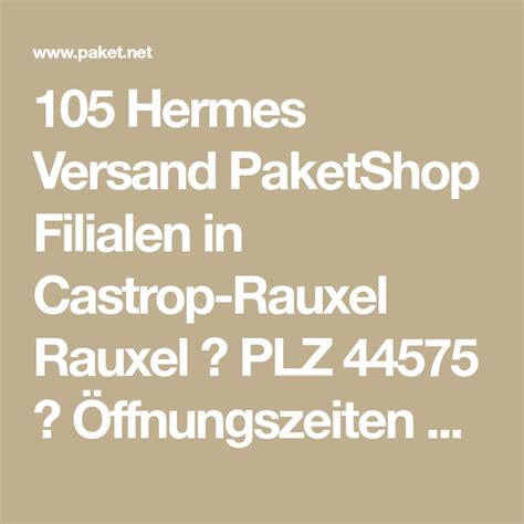 hermes versand castrop rauxel